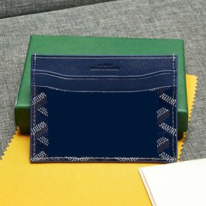 Designer Purse Gy Leather Wallets Mini Wallets Echte lederen kaarthouder Coin Purse Men and Women Wallet Go Yard Card Holder Key Ring Credit With Box Wholesale 108