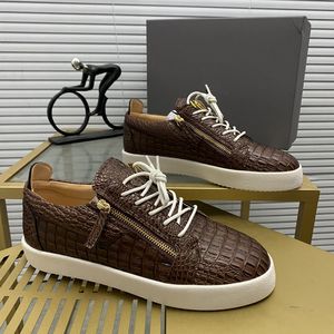 Chaussures de sport en cuir véritable pour hommes, taille 34-48, mocassins en cuir de luxe de haute qualité, baskets tendance unisexes Gz Couple strass chaussures de tennis MD0052