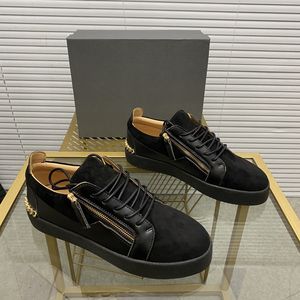 Designer en cuir véritable chaussures décontractées pour hommes taille 34-48 luxe haute qualité en cuir mocassins femmes tendance baskets unisexe Gz couple strass chaussures de tennis MD0010