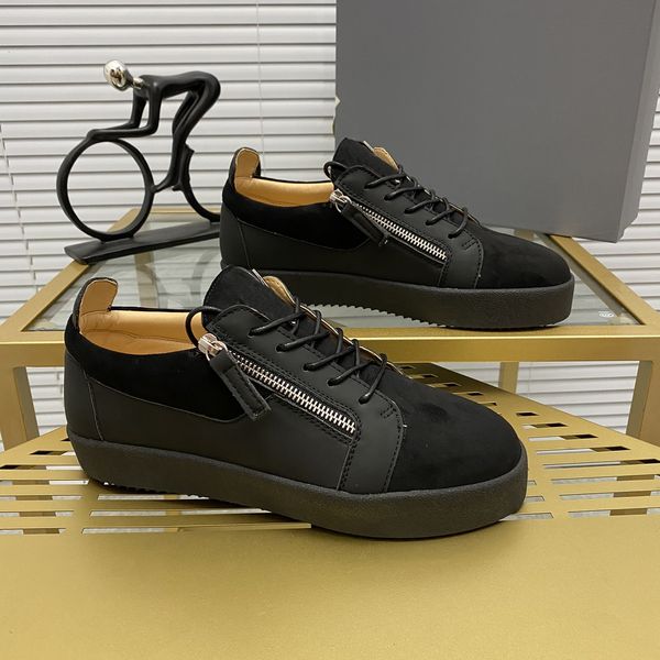 Chaussures de sport en cuir véritable pour hommes taille 34-48 Luxe de haute qualité Mocassins en cuir pour femmes Baskets tendance Unisexe Gz Couple Chaussures de tennis strass MD0043