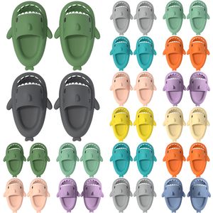 Designer Slippers Femmes hommes épais en bas Antisiskide bleu orange rose violet jaune jaune foncé gris extérieur sandales