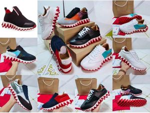 Designer Red Bottoms Plateforme Casual Chaussures Baskets de luxe Uniquement rivet approprié chaussures à semelles rouges bas haut chaussures pour hommes chaussures pour femmes chaussures de couples chaussures pour messieurs