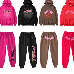 Designer Red Spider Youth Pullover Imprimé Tracksuit 555555 hommes et femmes à capuche pour femmes Sweatshirt Spider 555 Multi-Color Z6