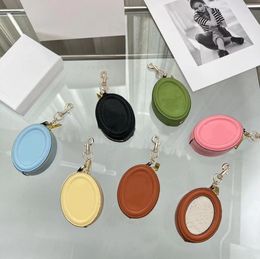 Designer Retro Porte-clés Porte-monnaie Mode Wearproof Luxury Brand Leather Key Case Wallet Multi-Style Accessoires Pendentif Change Purse With box