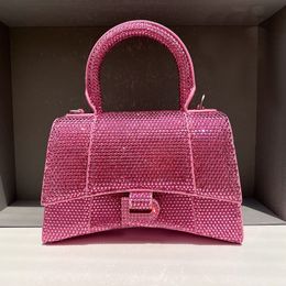 Designer Rhinestone Clutch Evening Bags for Women, Luxury Leather Messenger Crossbody Schouderhandtas