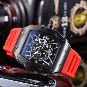Ontwerper Ri mliles Luxe horloges Verbazingwekkende Hot-verkoop mechanische Horloges Fabriek rm35-02 Uitsparing Mode Persoonlijkheid Ghost Head Heren