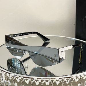 Designer randloze spiegelzonnebril voor damesmode VE-bril 2241 toekomstige technologie gevoel ontwerpstijl herenzonnebril originele doos