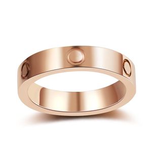 Designer love Ring Band Anneaux pour Homme Femmes Mode Style Cadeaux Tempérament Simplicité Tendance Accessoires Haute Qualité