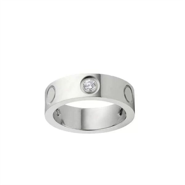 bague de créateur bagues de fiançailles Mens Promise clou bande diamant luxe en gros bijoux sur la main cristal bague en or pour les femmes Jewelri élégant vintage cadeau de Noël