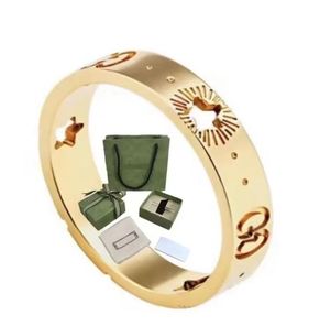 Designer Ring voor dames Mode Verguld Zilver Bague Gegraveerd Letterpatroon Damesringen Verlovingsluxe Band Sieraden Feest Bruiloft Liefhebbers Cadeau