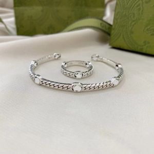 Designer Ring G Brand Women's Bracelet roestvrijstalen kwaliteit Valentijnsdag Valentijnsdag Mutual Gift