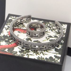 Designer Ring G Brand Women's Bracelet Roestvrijstalen kwaliteit Gift Family, vrienden, koppels