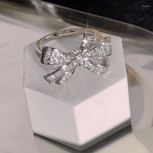 Designer Ring Goud Zilver Cluster Ringen Wit Goud Womens Mosan Diamond Bruiloft/verloving/verjaardag/verjaardag/feest/valentijnsdag Cadeau
