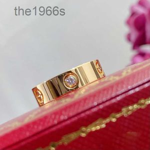 Designer Ring Luxe Ringen Liefde Vrouwen Gouden Diamant Klassieke Sieraden Mannen Mode Trend Paar Bruiloft Mooi Goed EQY0