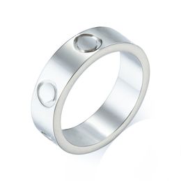 Bague de créateur hommes plaqué or amour bijoux de luxe dames tendance classique couple ornement en acier inoxydable fiançailles cjeweler mode hommes anneaux