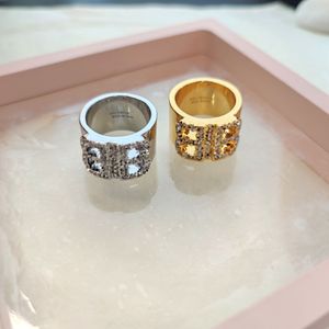 Designer Ring Heren Merk Ringen Luxe Sieraden Dames Mode Letters Ring Maat 6 7 8 Nooit vervagen
