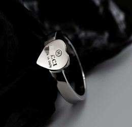 anillo de diseñador Anillo para mujer Anillo de diseñador anillo de corazón anillos de oro Anillo de amor anillos de lujo Anillo de plata 925 Anillo de regalo anillo de mujer diseñador de anillos