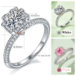 Designer ring trouwring luxe ring liefde ring moissanite ringen moeder cadeau klassieke serie voor vrouwen diamanten verlovingsring solitaire platina platina M07A