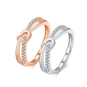 Bagues de créateur pour femmes, bague réglable en zircone cubique, bijoux cadeau