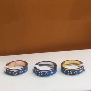 Designer ringen voor vrouwen luxe mode brief ring heren klassieke klaver ring hoogwaardige sieraden beste geschenken