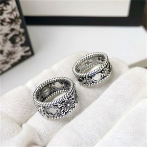 Designer Rings Letter G Logo Silver Wedding Ring Luxe Women Fashion Jewelry Metal Ggity Rings Crystal Pearl Gift 76767