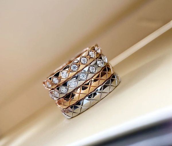 Rings de diseñadores Sailmoon aro de 18 km anillo de oro hombre para mujer diamantes clásicos anillo de compromiso anillo de compromiso de alta calidad anillo de amor de diseño joya de lujo