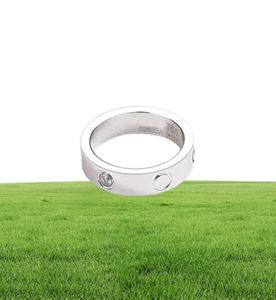 Designer sonnes en argent banc à vis Couple d'amour Love Ring Band Women Men Party Wedding Gift Fashion Jewlilery with Box A47506113