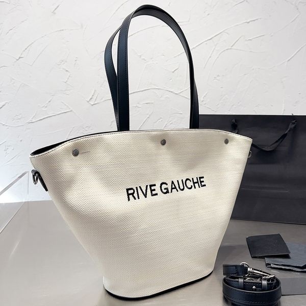 Designer Rive Gauche Shopping Bag Designer Tote Bag Luxurys Sac À Main Femmes Sacs À Bandoulière Crossbody Purse Pocket Haute Capacité