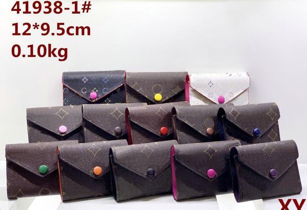 designer rosalie victorine portefeuille luxe porte-monnaie femme porte-cartes M41938 porte-monnaie homme pochette CardHolder petits portefeuilles voyage pochettes 11x9.5cm