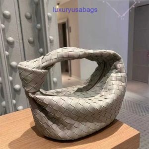 Designer Round Bottom Jodie Sheep Soft Leather Tote Napa SheepSkin Premium Jodie Knot Handbag Woven Underarm Sac Ay Logo TQD1