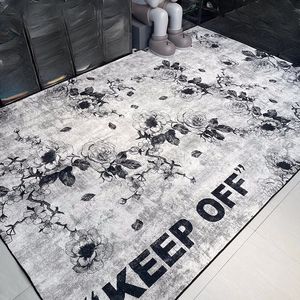 Alfombra De Diseño Mantener Fuera De La Alfombra Alfombra Alfombra De Moda Sala De Estar Sofá Dormitorio Cama Zapatos Decoración De La Pared Foto Alfombra Puede Ser Lavable A Máquina Personalizado