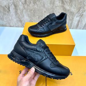 Designer s'enfuir avec des baskets masculines réfléchissants réfléchissants en cuir multicolore monochromatique à imprimé plate-forme de sneaker décontractée b22 chaussures de jogging confortables