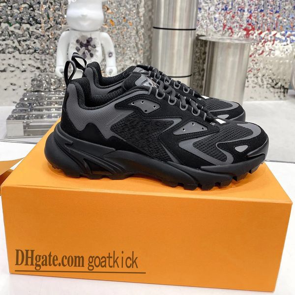 Diseñador Runner Tatic zapatillas de deporte para hombre zapatos para correr malla transpirable textil gamuza piel de becerro entrenador de lujo cómodo