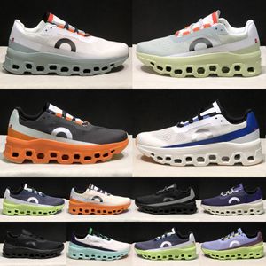 Designer Running Cake CloudMonster Chaussures chaudes monstres Monster à coussin léger hommes Men de chaussures Footwear Runner Sneakers blancs Violet accepté Sports Sports Shoe