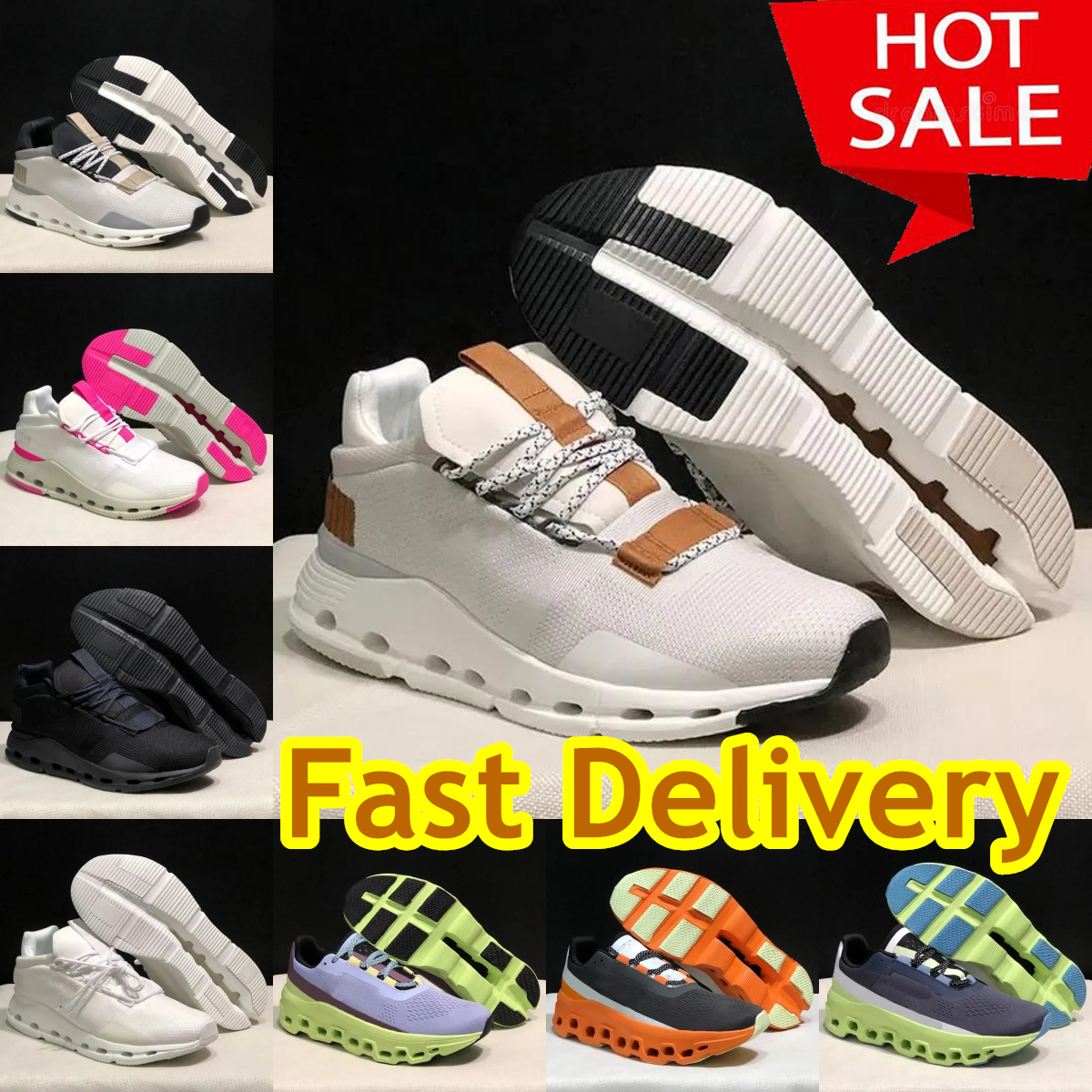 Designer Running Shoe Lightweight Lace-up Platform Diverse color white pink schemes Outdoor Women Man Sneakers Trainer Wear resistant shoes 36-45