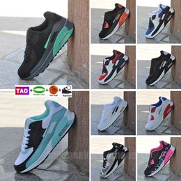 Chaussures de course de créateurs pour hommes 90 formateur femmes Sneaker blanc noir infrarouge coloris Futura coussin golf laser bleu Bred vapr baskets