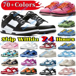 Chaussures de course designer hommes Femmes baskets plates bas blanc noir panda chaussure d'entrepôt local us bas trépie triple vert aux États-Unis dhgate mens sportifs