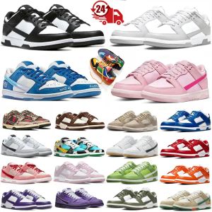 Designer hardloopschoenen heren dames Panda laag Sanddrift triple roze Grijs Fog University Red geboren x verhoogd Sail UNC Freddy Krueger schoenen trainers Gai sneakers outdoor