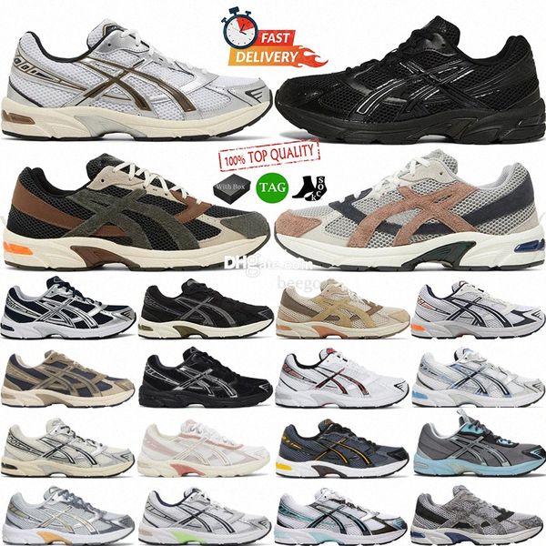 Designer Running Shoes Platform Sneakers Black Pure Silver Glacier White Clay Canyon Mens Womens Marathon GT Outdoor Sports Trainers Taille 36-45 V2O6 #