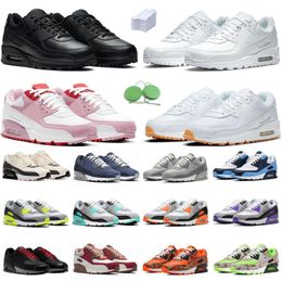 Air Max Airmax 90 Hommes femmes de course sneaker triple blanc noir rouge swingman manimmer hyper camo unc mimmer ultramarine cool gris bacon mens drows sportifs baskets sportives