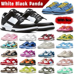 Zapatillas de correr de diseñador US Stocking Hombres zapatillas de deporte Low White Black Panda Local Warehouse Triple Pink Grey Fog UNC Photon Dust en EE. UU. Para hombre para mujer Entrenadores casuales