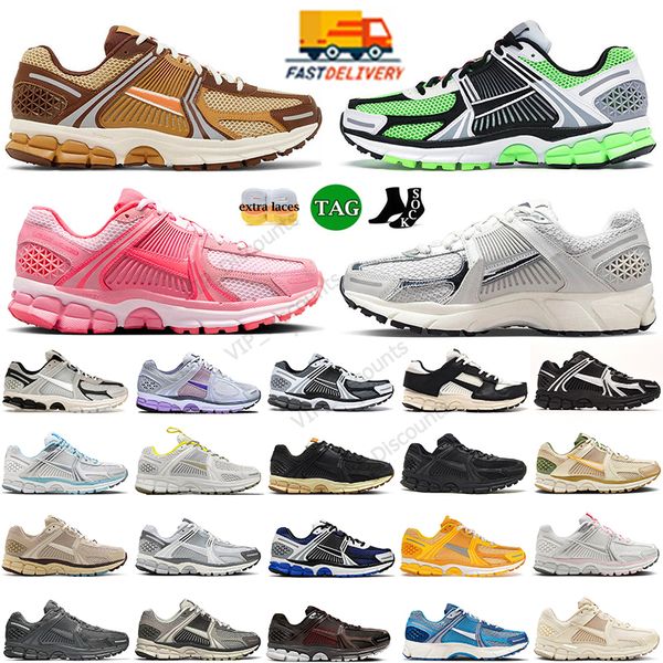 Chaussures de course de créateurs Vomero 5 Oatmeal pour hommes femmes portés bleu triple noir Photon Dust Royal Tint 520 Pack blanc rose Ocean Bliss baskets de sport baskets