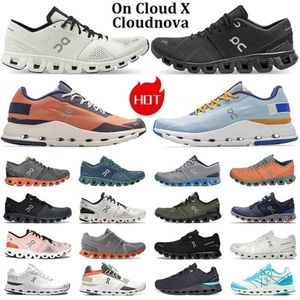 Designer Running X 1 sur 5 Chaussures Cloudnova Form Terracotta Forest Z5 Blanc Cyan Orange Mer Vert Léger Absorption des Chocs Confortable Respirant Hommes Femmes S