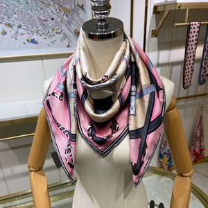 Designer S Letters Scarf Gedrukte Luipaard Print Tirsel Silk Sjal Lichtgewicht Shawl Double Layer Satijn Chiffon Textuur Zon Bescherming Dames handdoek goed