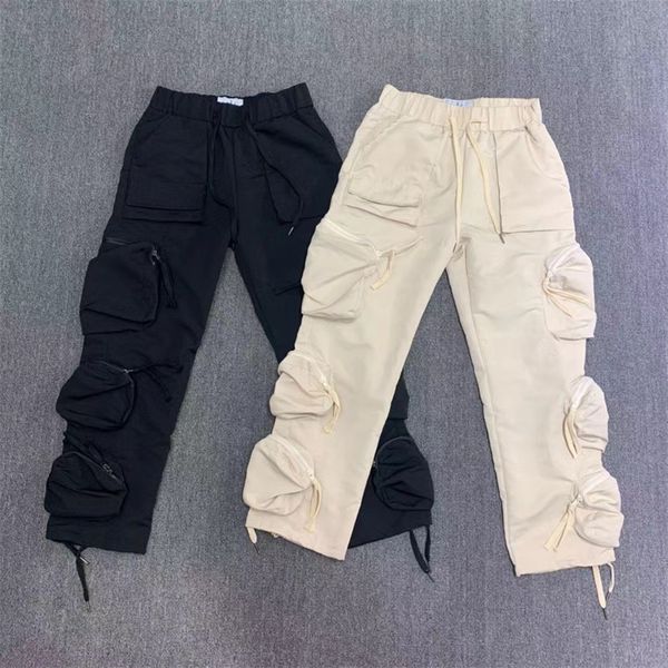 Le nouveau designer American American FS-XL Shion Brand Skille Style Sticking Sautpochs High Street Vibe Style Casual Ankle Panta