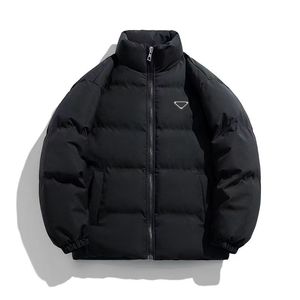 Veste en coton de la créatrice à l'épreuve du vent et chaude, veste en coton, triangle de mode, vêtements en coton de haute qualité pour hommes de haute qualité