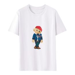 Ontwerper's nieuwe T-shirt 2024 dames POLO shirt met korte mouwen, katoenen T-shirt met print, 100% hoogwaardige zomertop