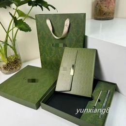 Notebook-cadeau-box van designer Set Business High End Notebook Teacher's Day Gift Gifts Teacher's Diary 3-Piece Set