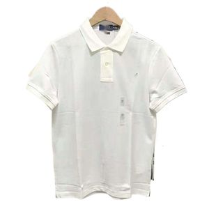 Designer S T Top Qualité American Rlpolo Chemise Brodée Big Horse Summer Coton Revers à manches courtes Lâche Grand T-shirt pour hommes