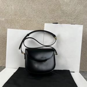 Designer zadeltassen glanzend rundleer schoudertas crossbody handtas tote luxe portemonnees met klep messenger bag .c26